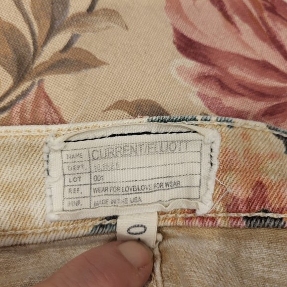 Floral Low Rise Jeans - Picture 7 of 8